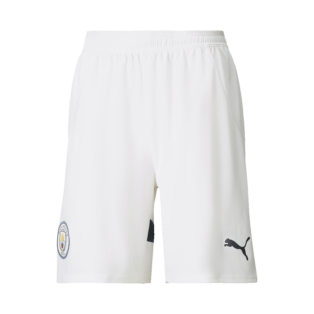 Manchester City Home Soccer Shorts - gojersey