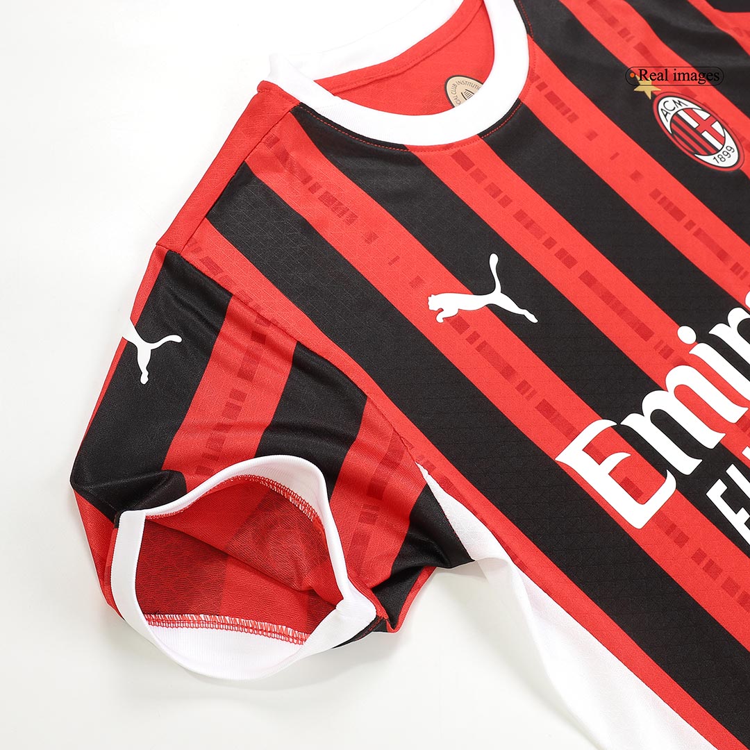 AC Milan Home Jersey Authentic - gojersey