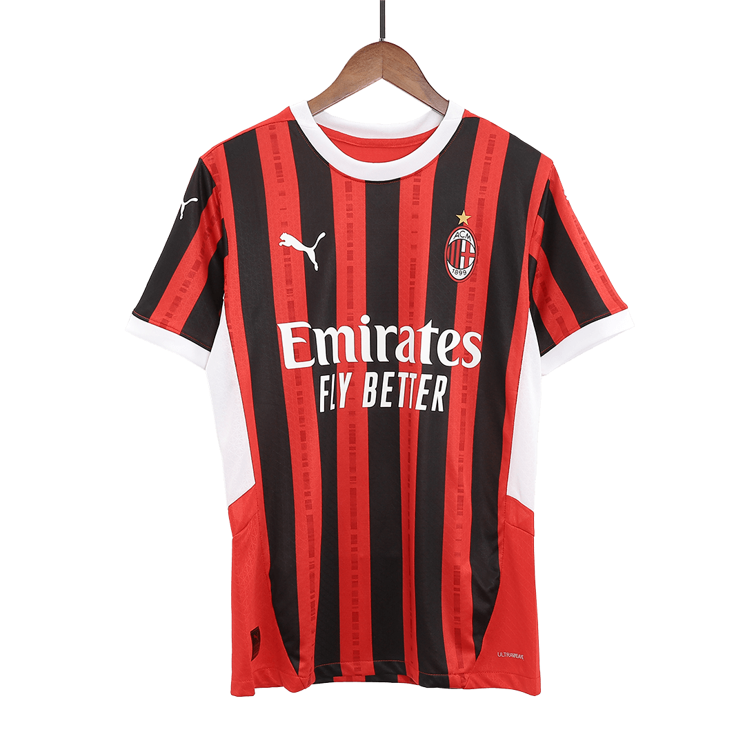 AC Milan Home Jersey Authentic - gojersey