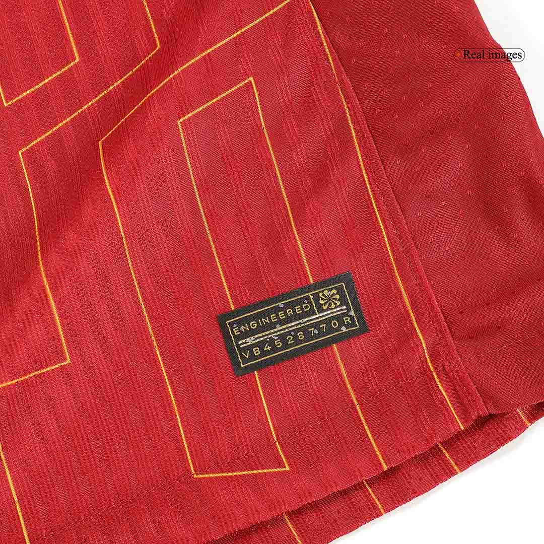 Liverpool VIRGIL #4 Home Soccer Jersey Authentic - gojersey