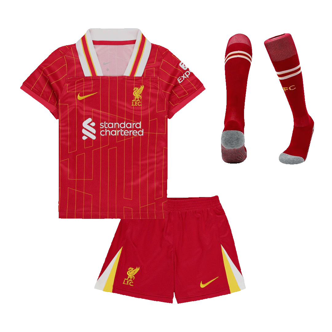 Liverpool Home Jersey Kit Kids(Jersey+Shorts+Socks) - gojersey
