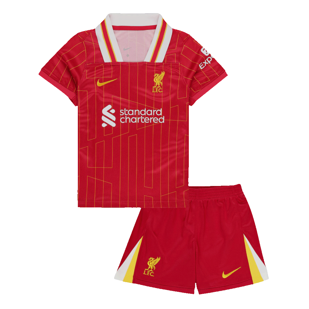 Liverpool Home Jersey Kit Kids(Jersey+Shorts) - gojersey