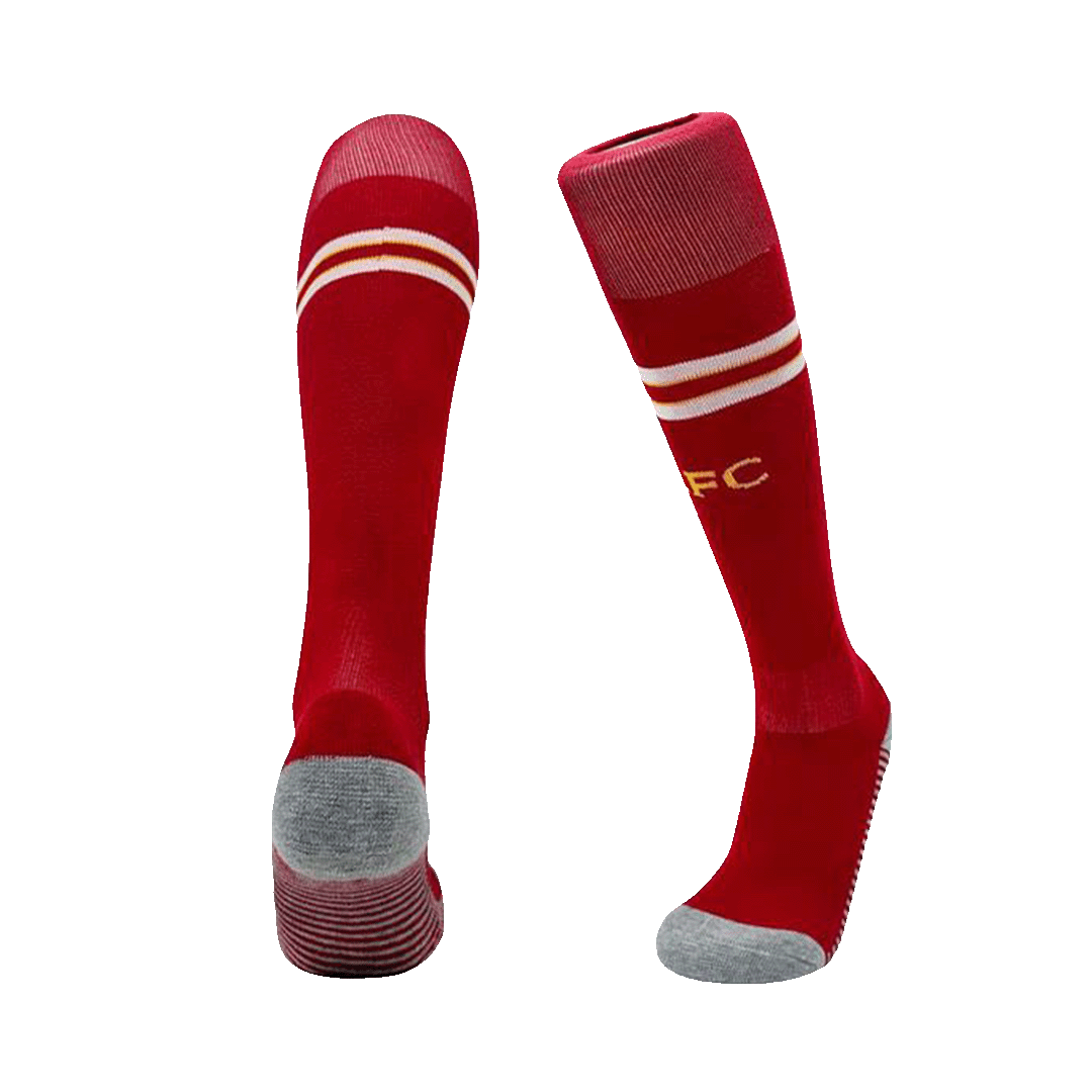 Liverpool Home Soccer Socks Kid - gojersey