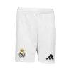 Real Madrid Home Soccer Shorts 2024/25 - gojersey