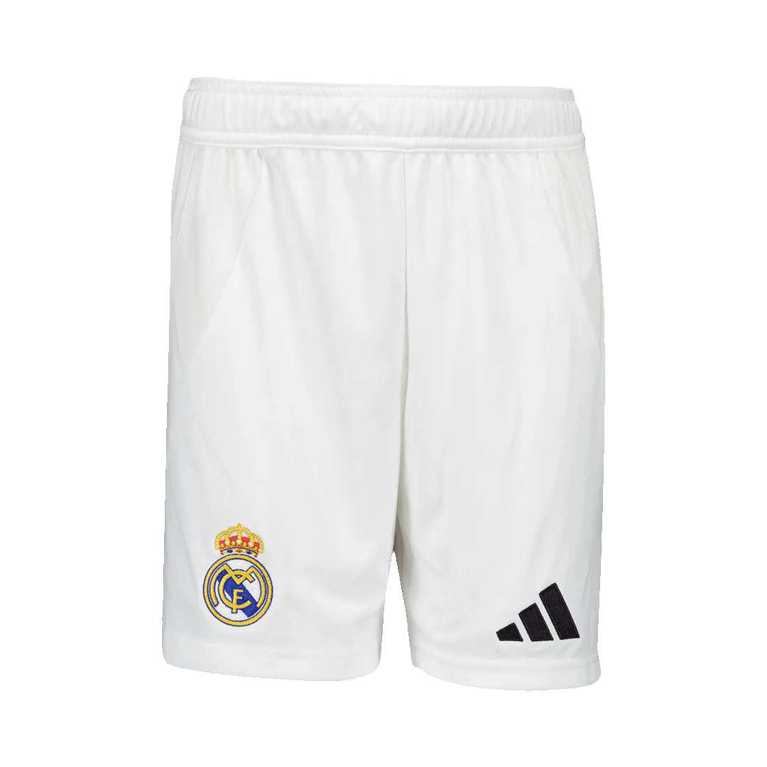 Real Madrid Home Soccer Shorts - gojersey