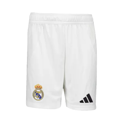 Real Madrid Home Soccer Shorts 2024/25 - gojersey