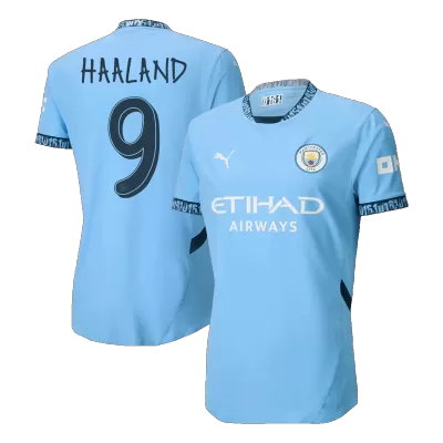 Manchester City HAALAND #9 Home Jersey Authentic 2024/25 - UCL Edition - gojersey