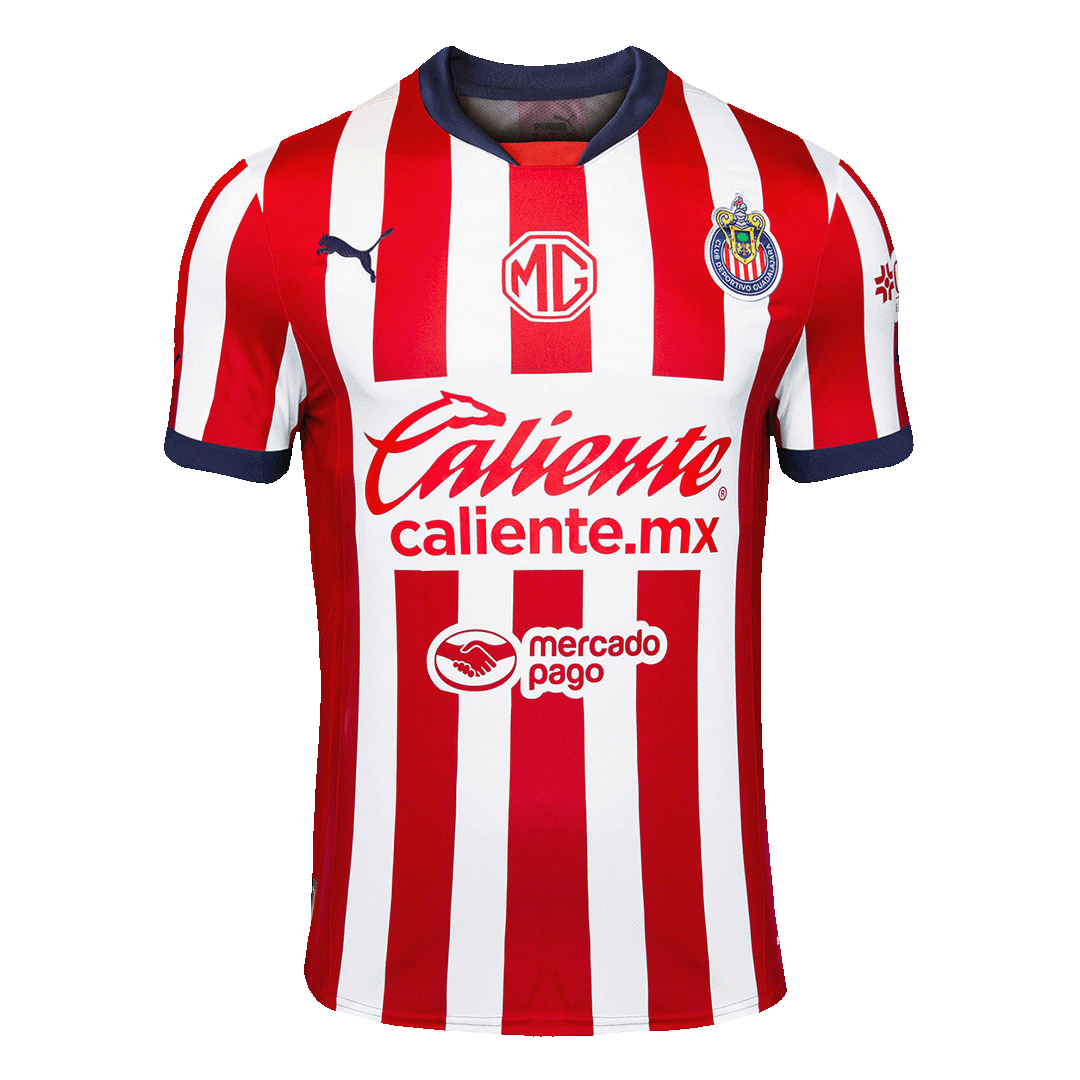 Chivas Home Cheap Soccer Jersey - gojersey
