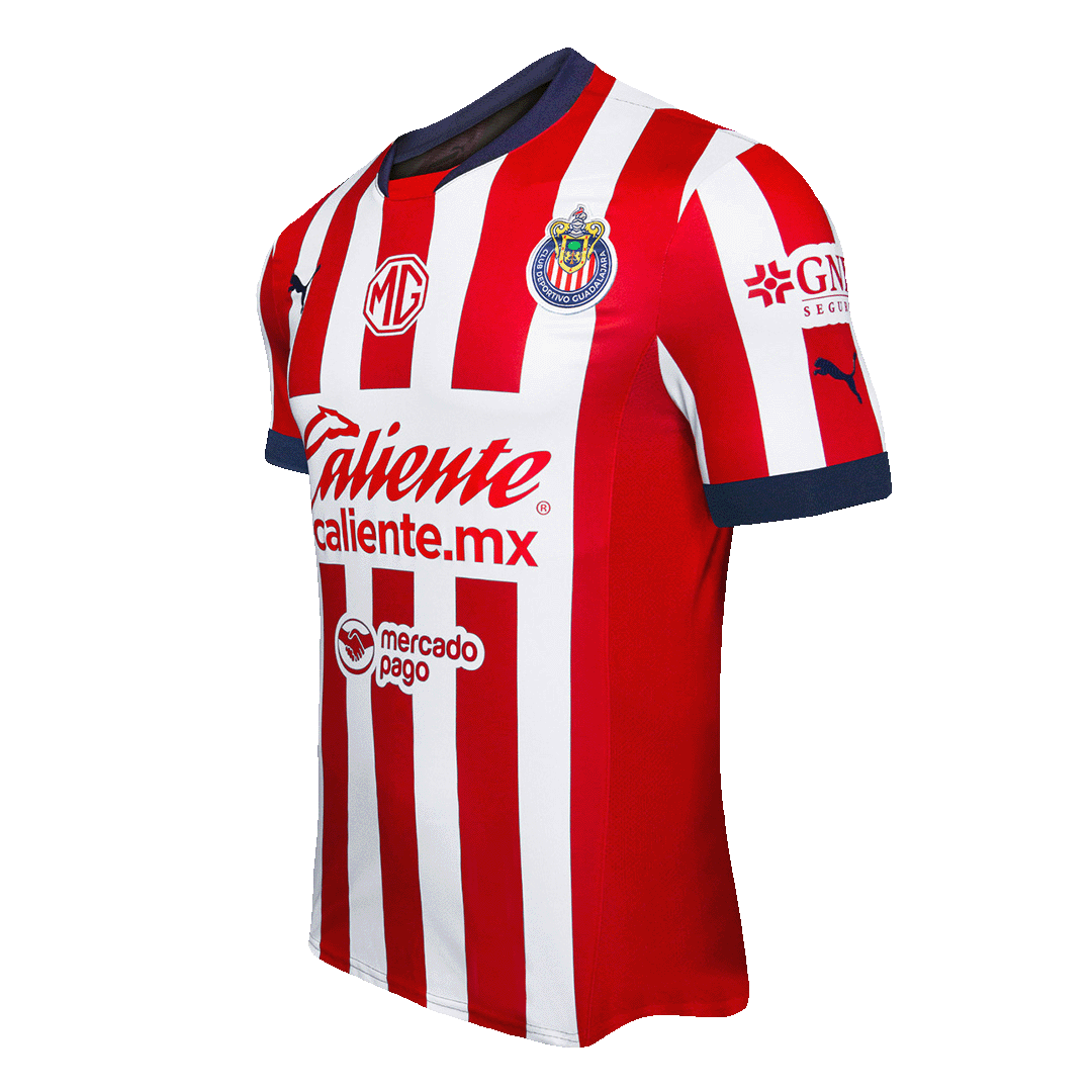 Chivas Home Cheap Soccer Jersey - gojersey