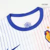DOUE #24 France Euro Away Soccer Jersey 2024 White - gojersey