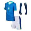 Brazil Away Jersey Kit Copa America Kids(Jersey+Shorts+Socks) - gojersey