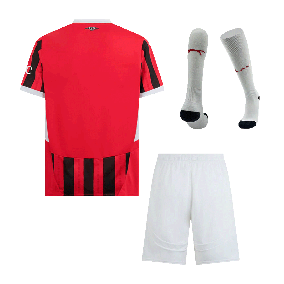 AC Milan Home Jersey Kit (Jersey+Shorts+Socks) - gojersey