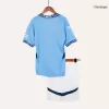 Manchester City Home Jersey Kit 2024/25 Kids(Jersey+Shorts) - gojersey