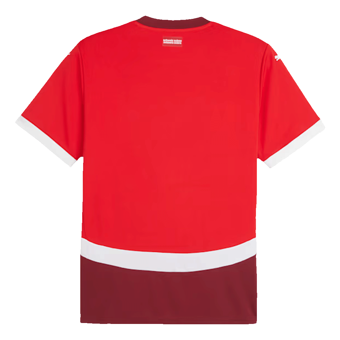 Switzerland Home Jersey EURO - gojersey