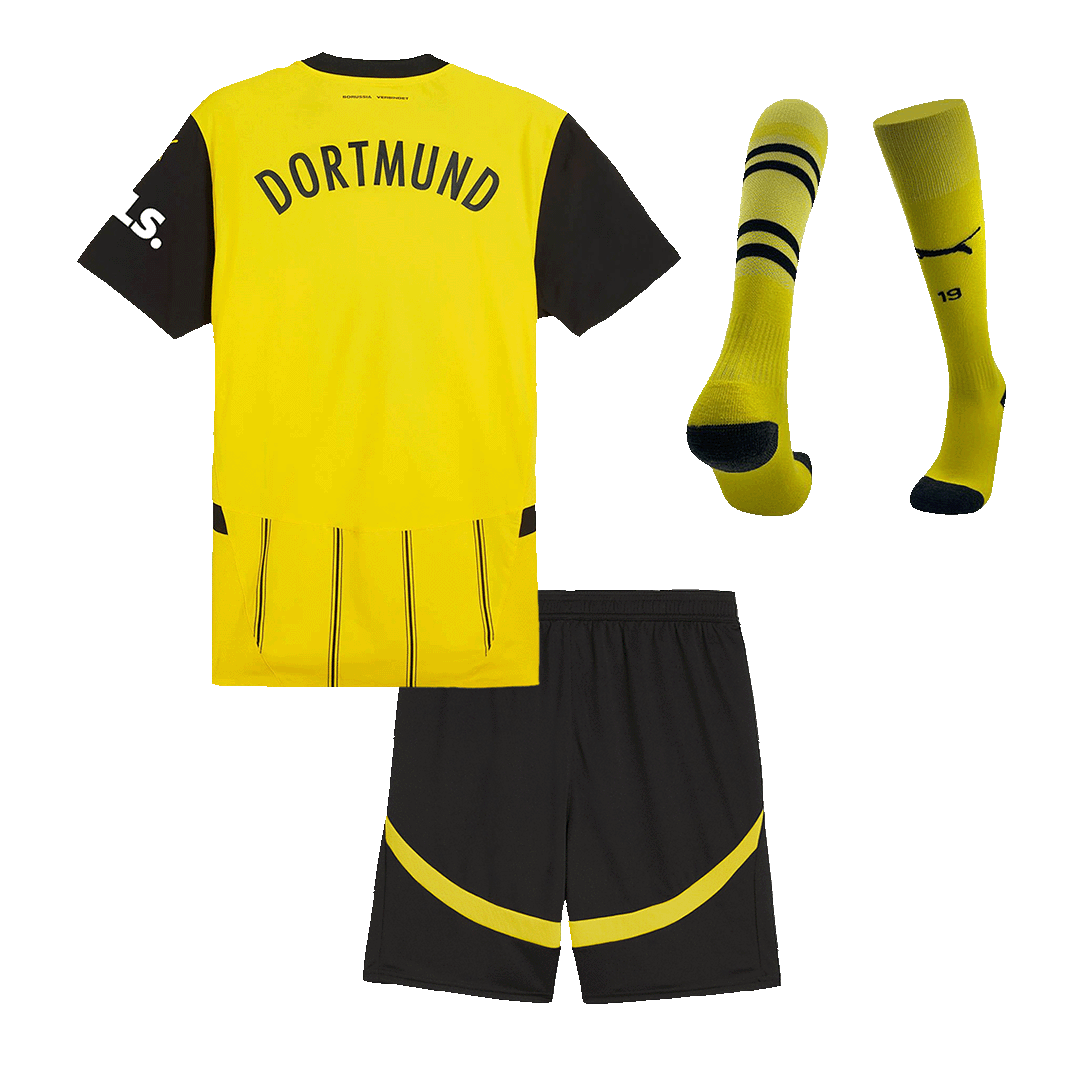 Dortmund Home Jersey Kit Kids(Jersey+Shorts+Socks) - gojersey