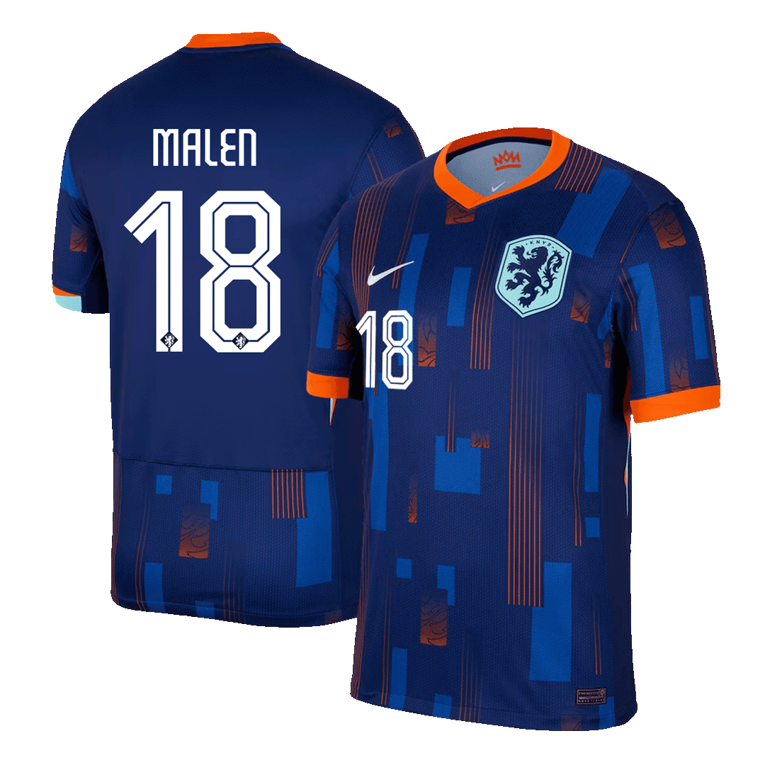 Netherlands MEMPHIS #10 Away Jersey EURO - gojersey