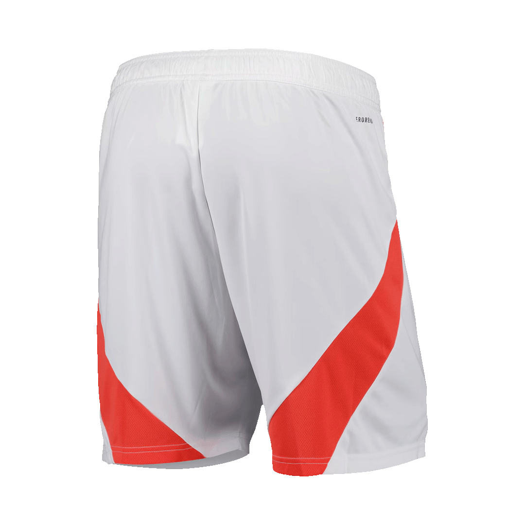 Manchester United Home Soccer Shorts - gojersey