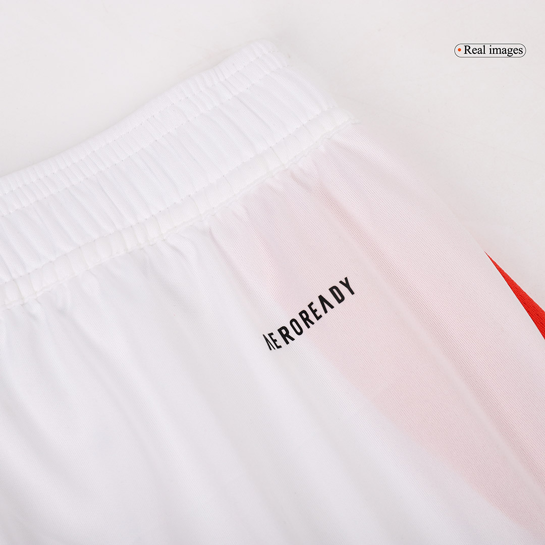 Manchester United Home Soccer Shorts - gojersey