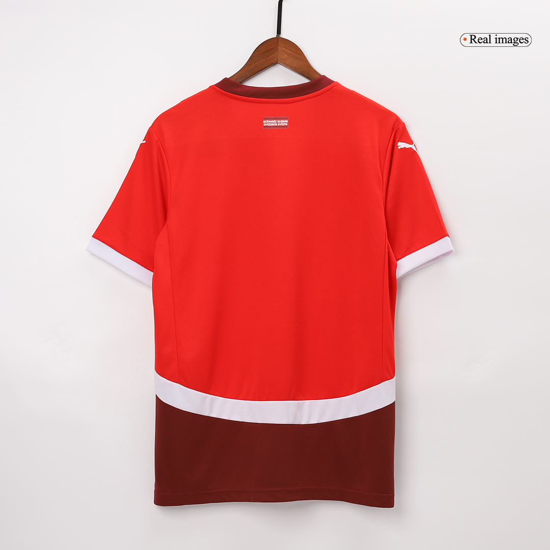 Switzerland Home Jersey EURO - gojersey