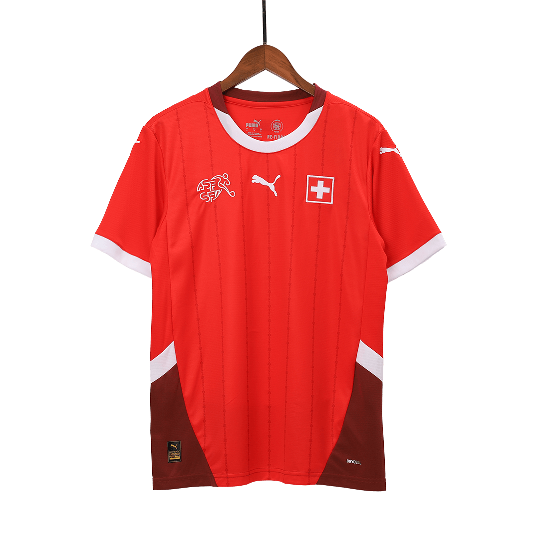 Switzerland Home Jersey EURO - gojersey