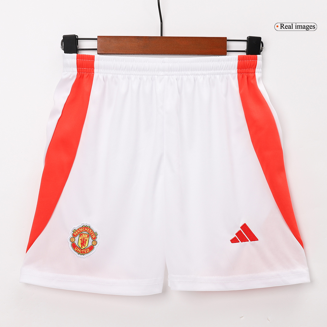 Manchester United Home Jersey Kit Kids(Jersey+Shorts) - gojersey