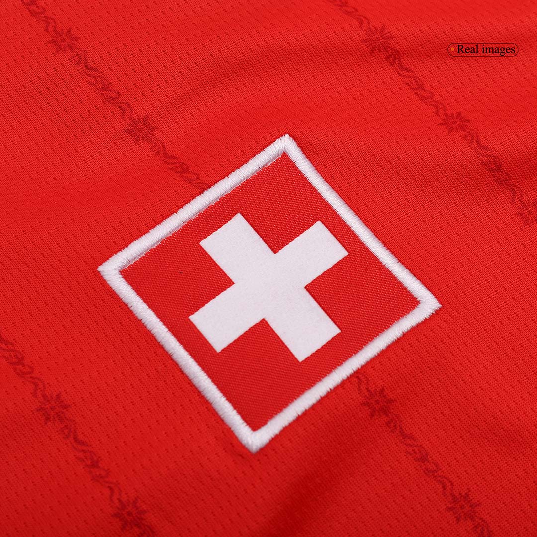 Switzerland Home Jersey EURO - gojersey