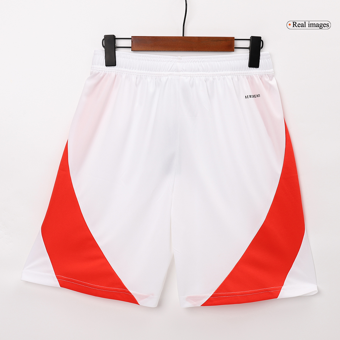 Manchester United Home Soccer Shorts - gojersey