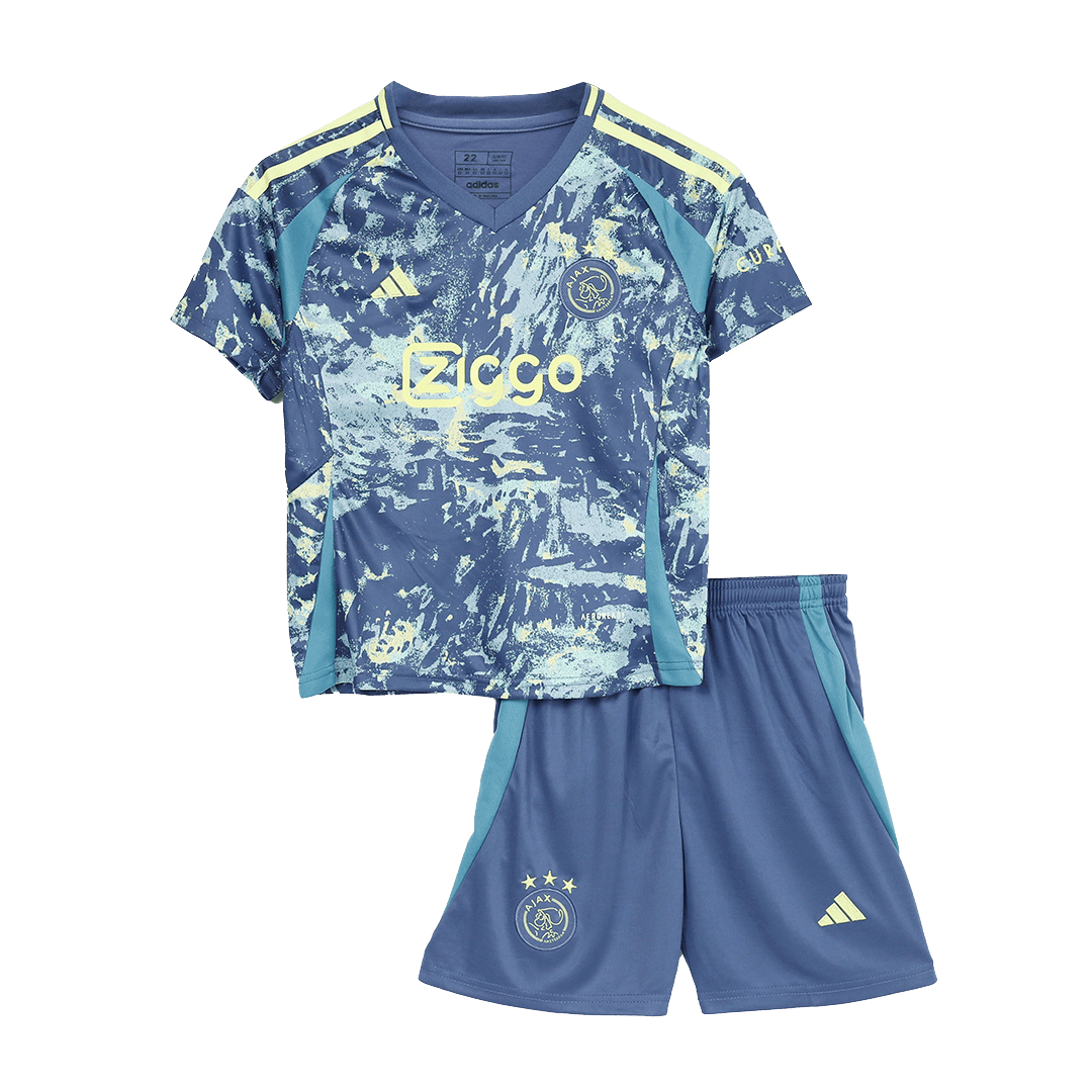 Ajax Away Jersey Kit Kids(Jersey+Shorts) - gojersey