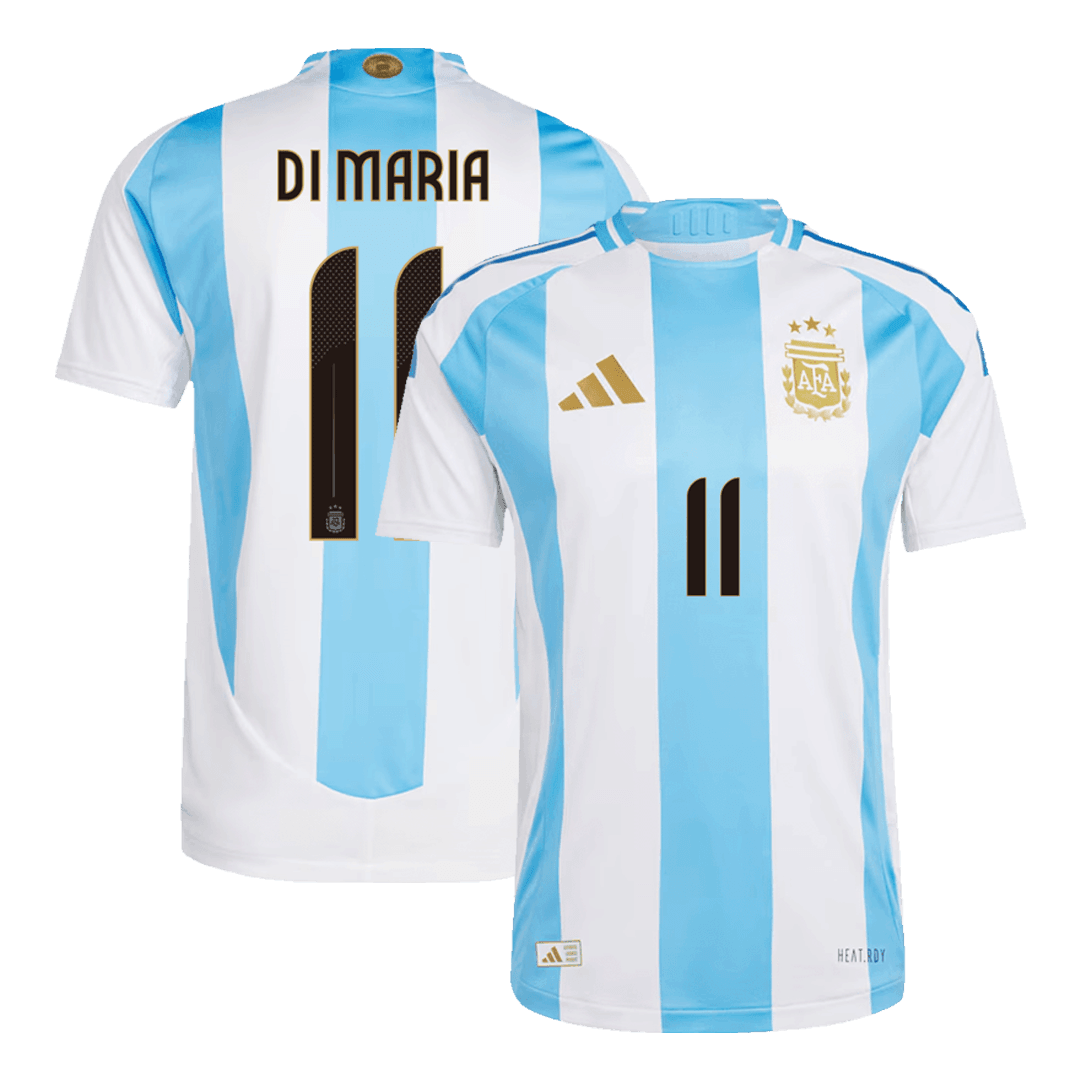 Argentina DI MARIA #11 Home Jersey Authentic Copa America - gojersey