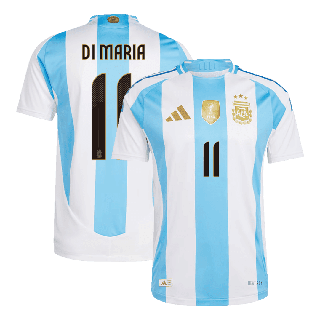 Argentina DI MARIA #11 Home Jersey Authentic - gojersey