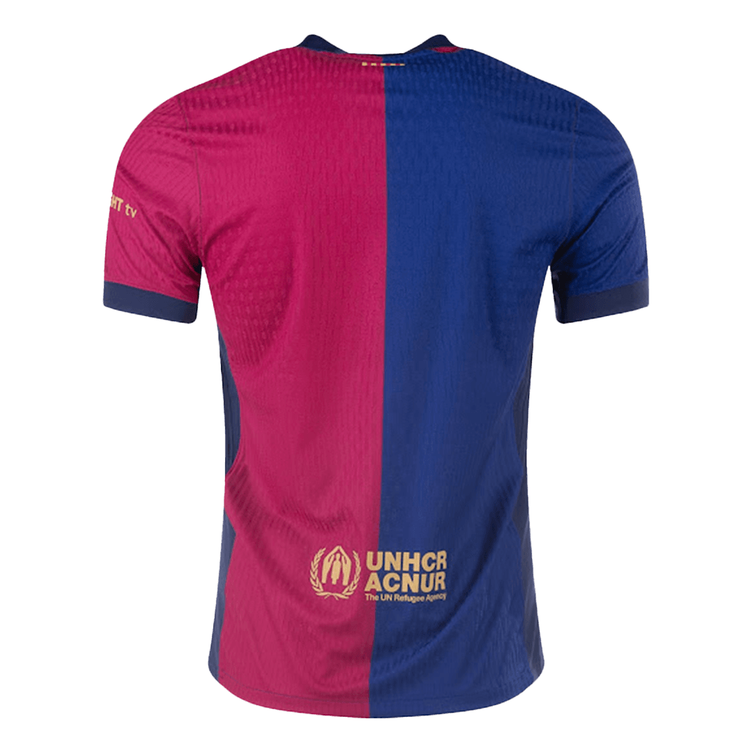 Barcelona Home Soccer Jersey Authentic - COLDPLAY - gojersey