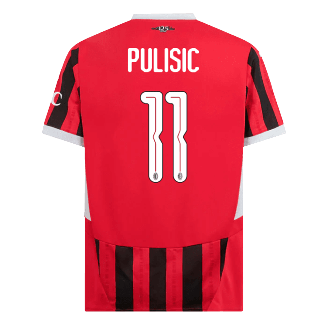 AC Milan PULISIC #11 Home Jersey - UCL Edition - gojersey