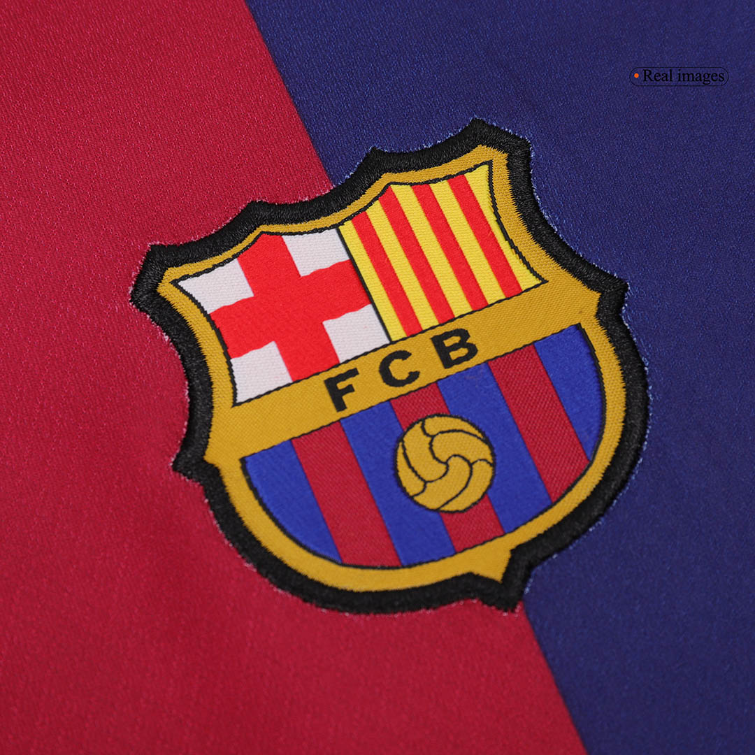 Women's Barcelona Home Soccer Jersey - gojersey