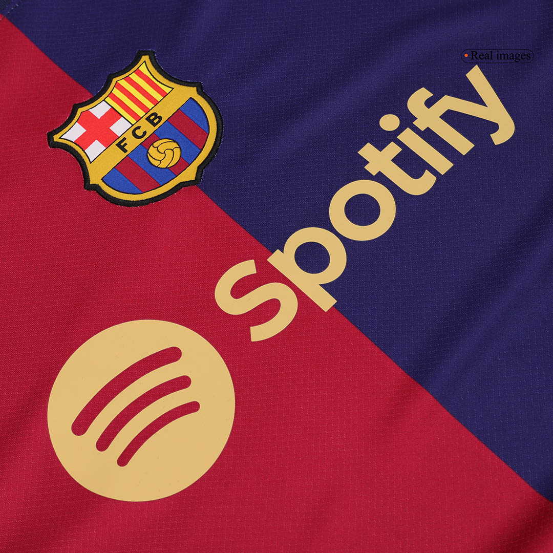 Barcelona Home Jersey Kit (Jersey+Shorts) - gojersey