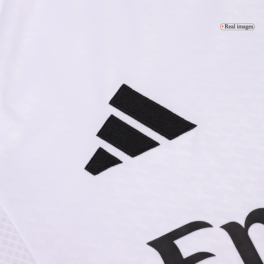 Real Madrid Long Sleeve Home Jersey - gojersey