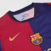 Barcelona Long Sleeve Home Jersey - gojersey