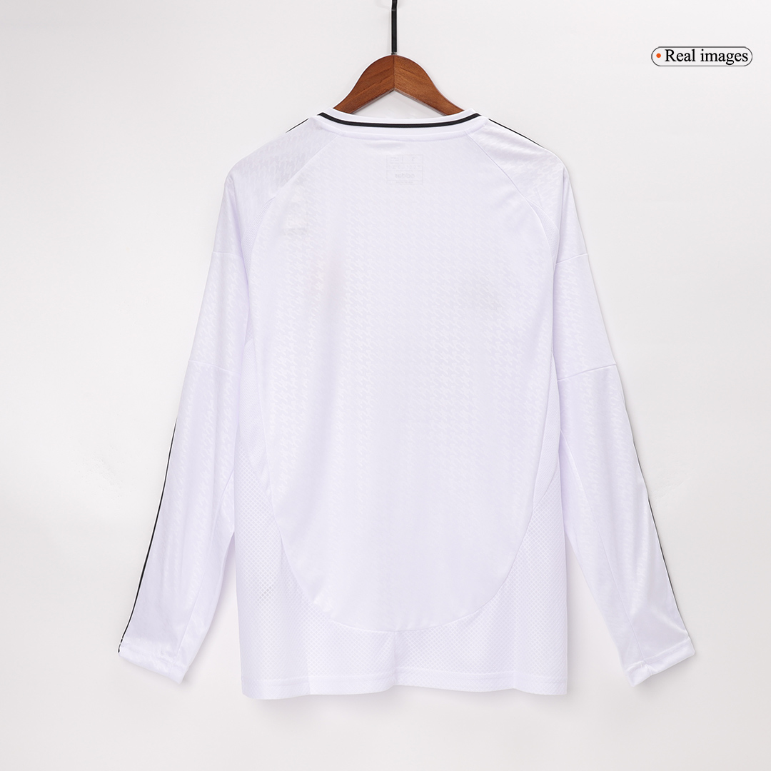 Real Madrid Long Sleeve Home Jersey - gojersey