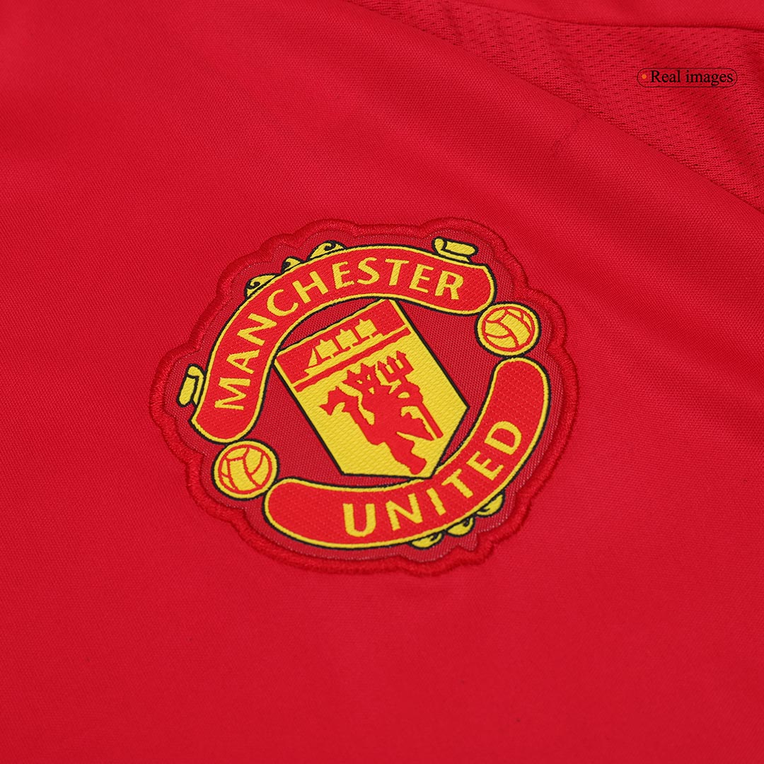 Manchester United Long Sleeve Home Jersey - gojersey
