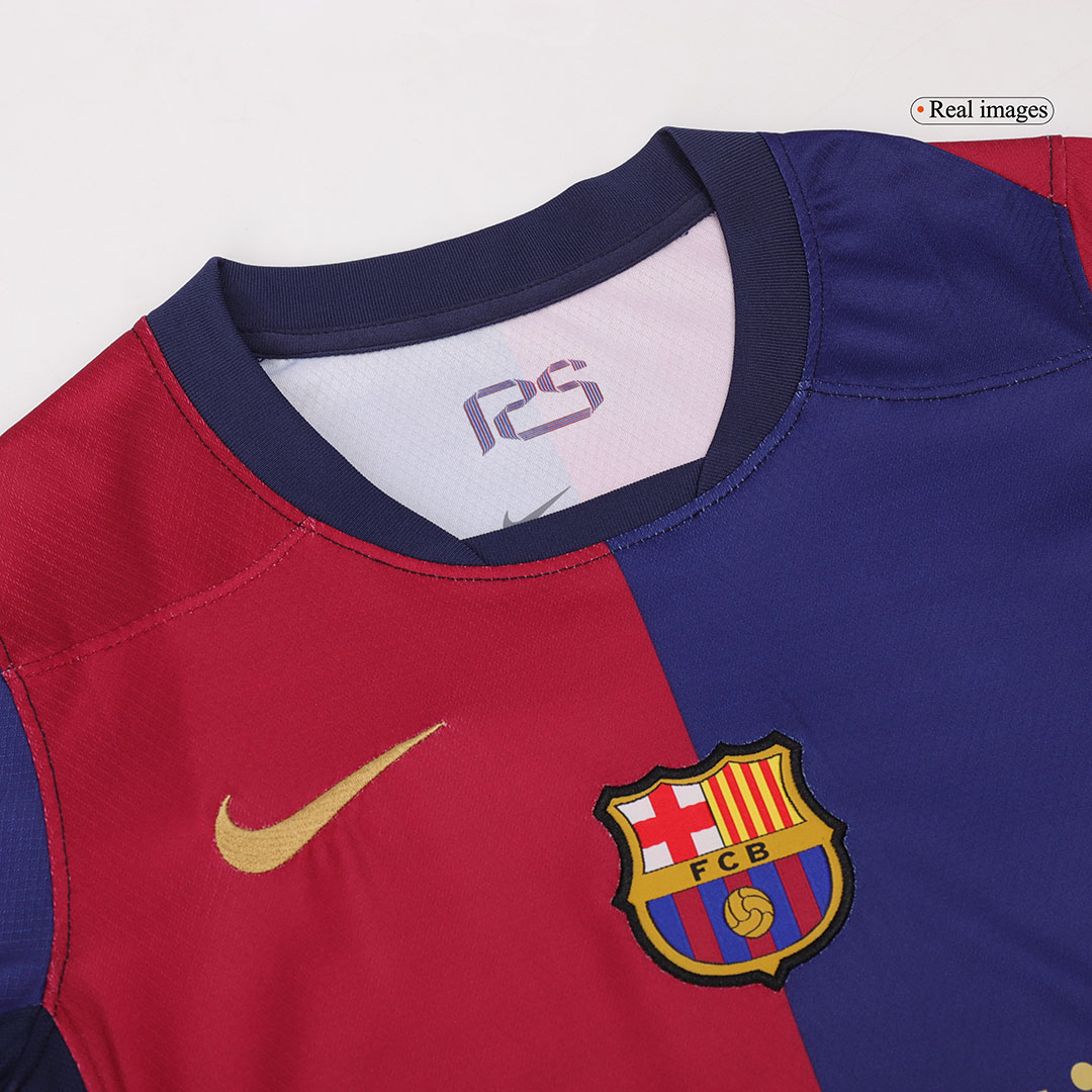 Women's Barcelona Home Soccer Jersey - gojersey