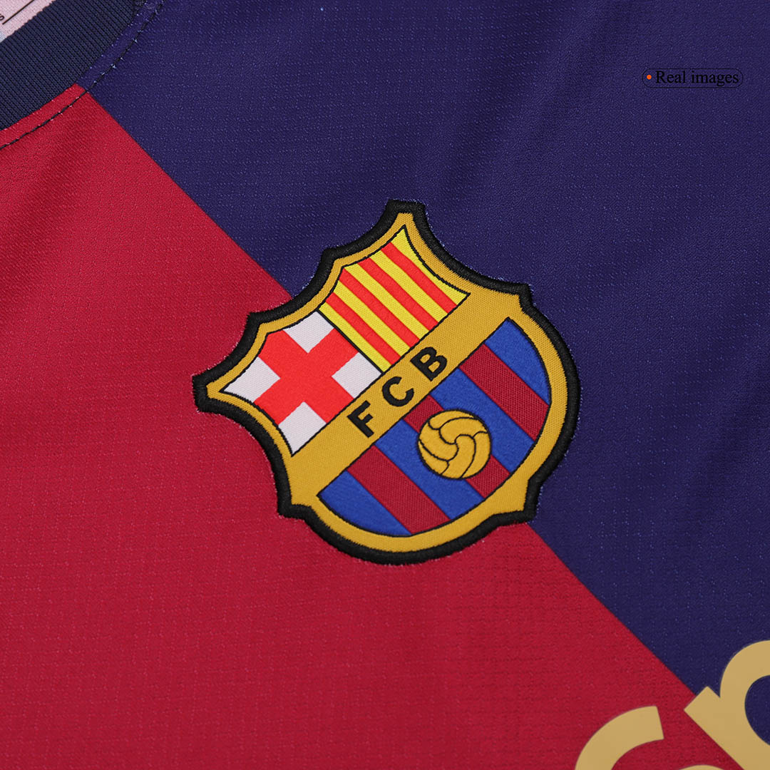 Barcelona Home Jersey Kit (Jersey+Shorts) - gojersey