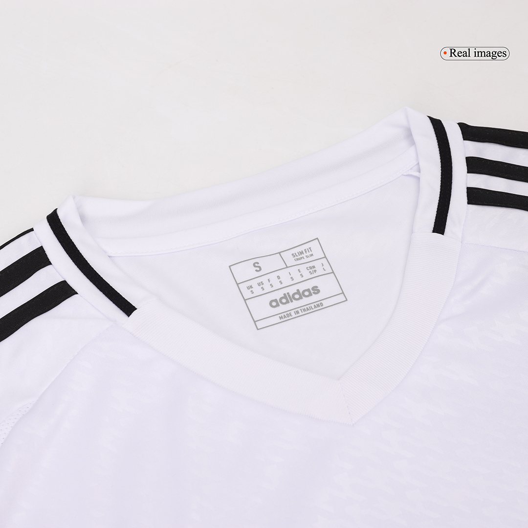 Real Madrid Long Sleeve Home Jersey - gojersey