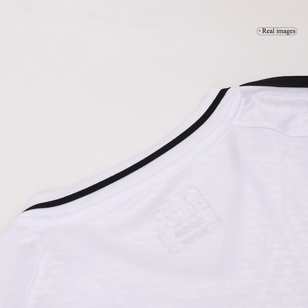 Real Madrid Long Sleeve Home Jersey - gojersey