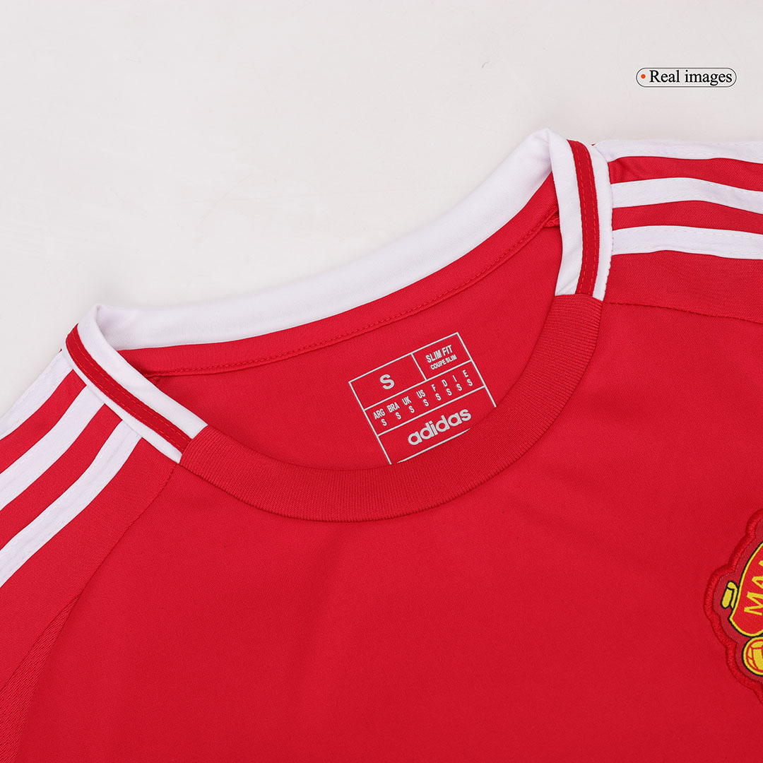 Manchester United Long Sleeve Home Jersey - gojersey