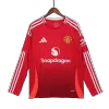Manchester United Long Sleeve Home Jersey 2024/25 - gojersey