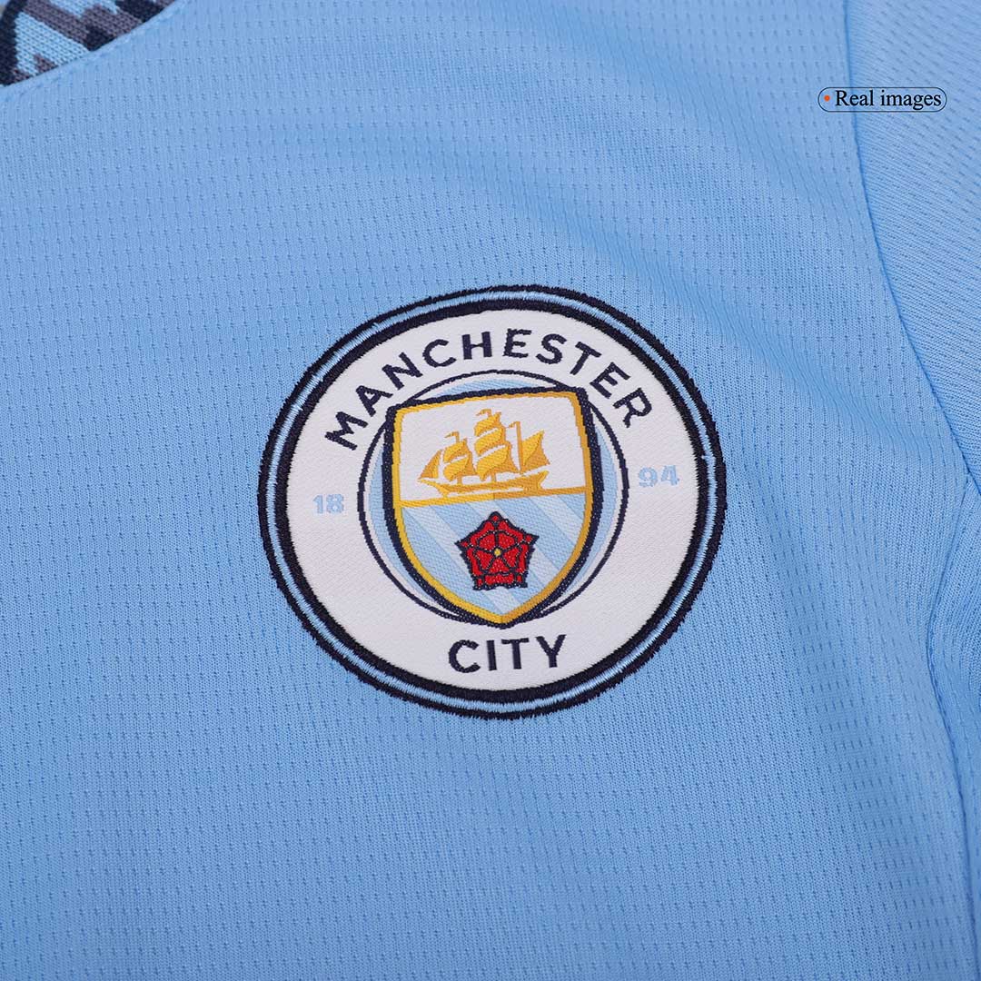 Women's Manchester City Home Jersey - gojersey