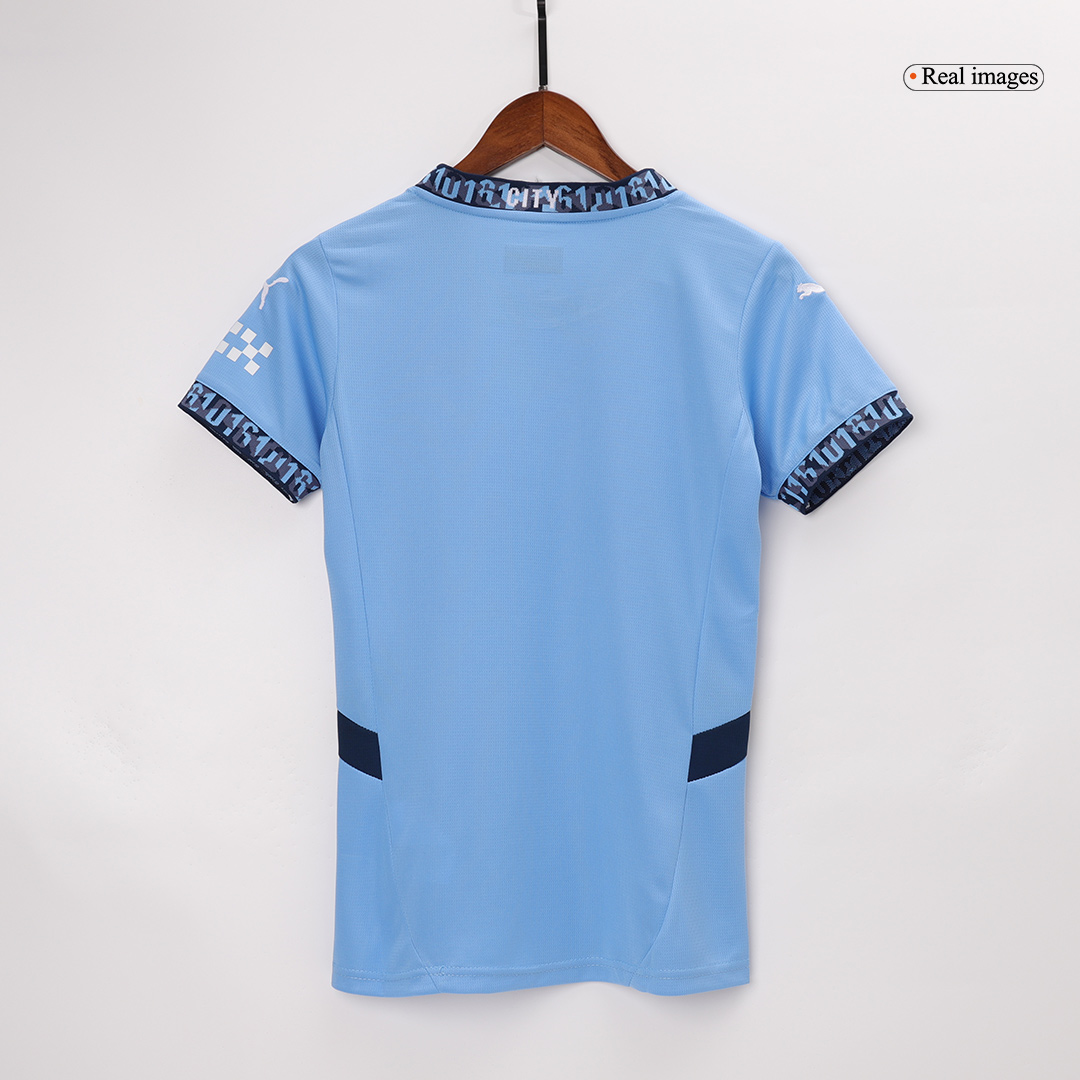 Women's Manchester City Home Jersey - gojersey