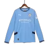 Manchester City Long Sleeve Home Jersey 2024/25 - gojersey