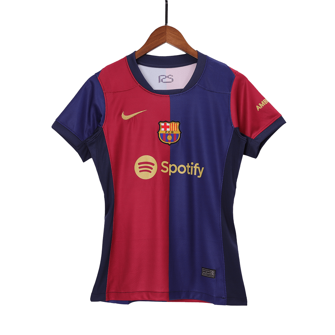 Women's Barcelona Home Soccer Jersey - gojersey