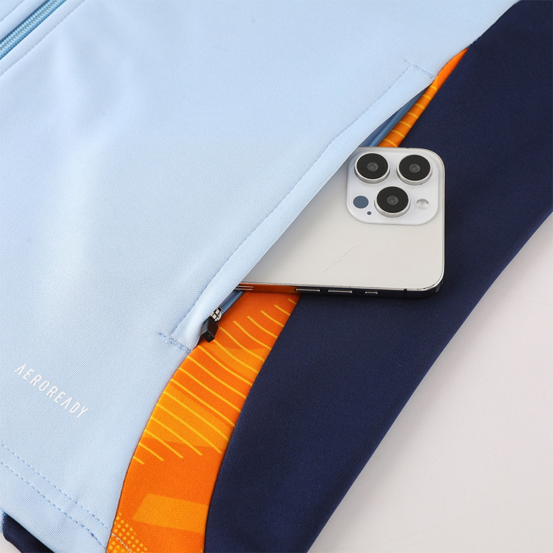 Real Madrid Training Jacket Blue - gojersey