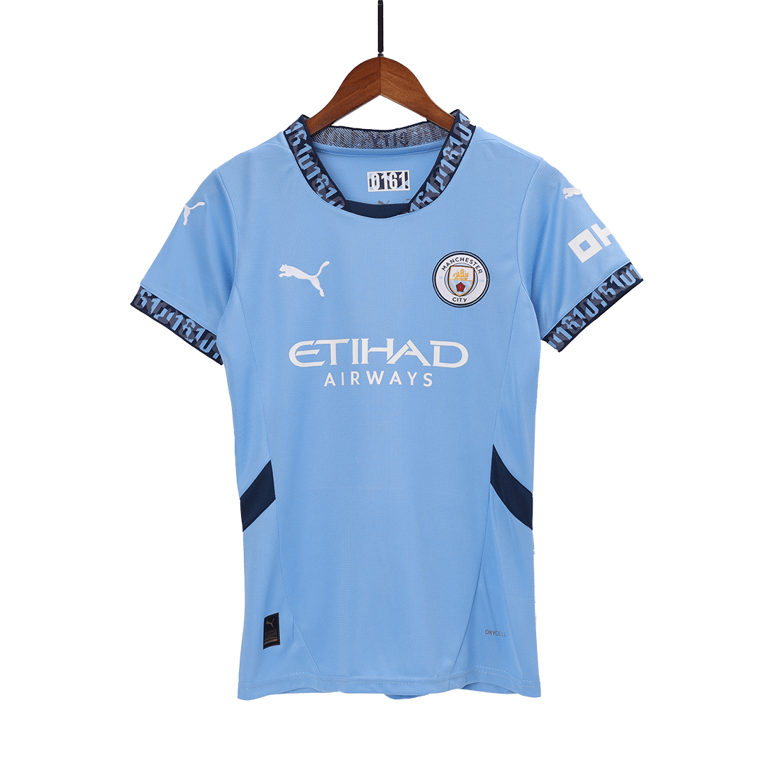 Women's Manchester City Home Jersey - gojersey